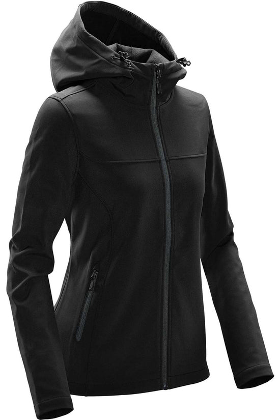 Stormtech Womens Orbiter Softshell Hoodie Jacket WaterRepellent FleeceLined Coat