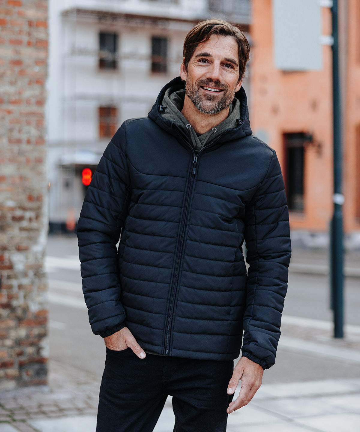 Stormtech Nautilus Quilted Hooded Jacket for Men