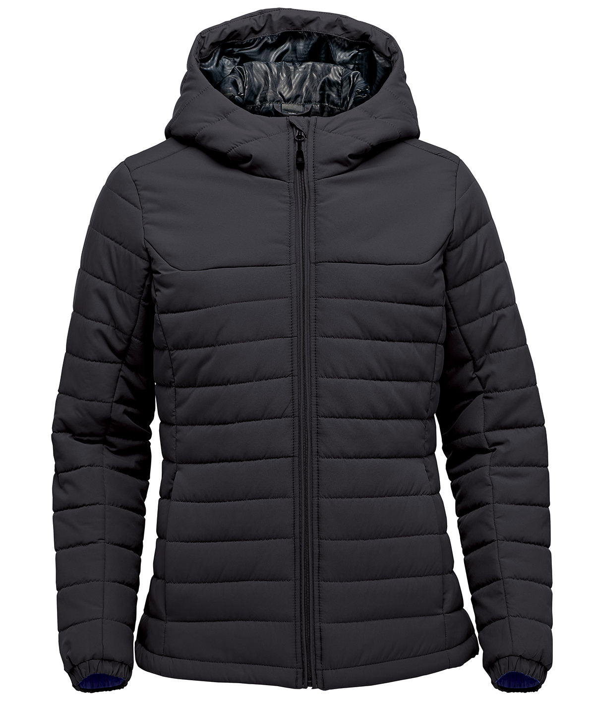 Womens Nautilus Quilted Hooded Jacket WeatherResistant Style