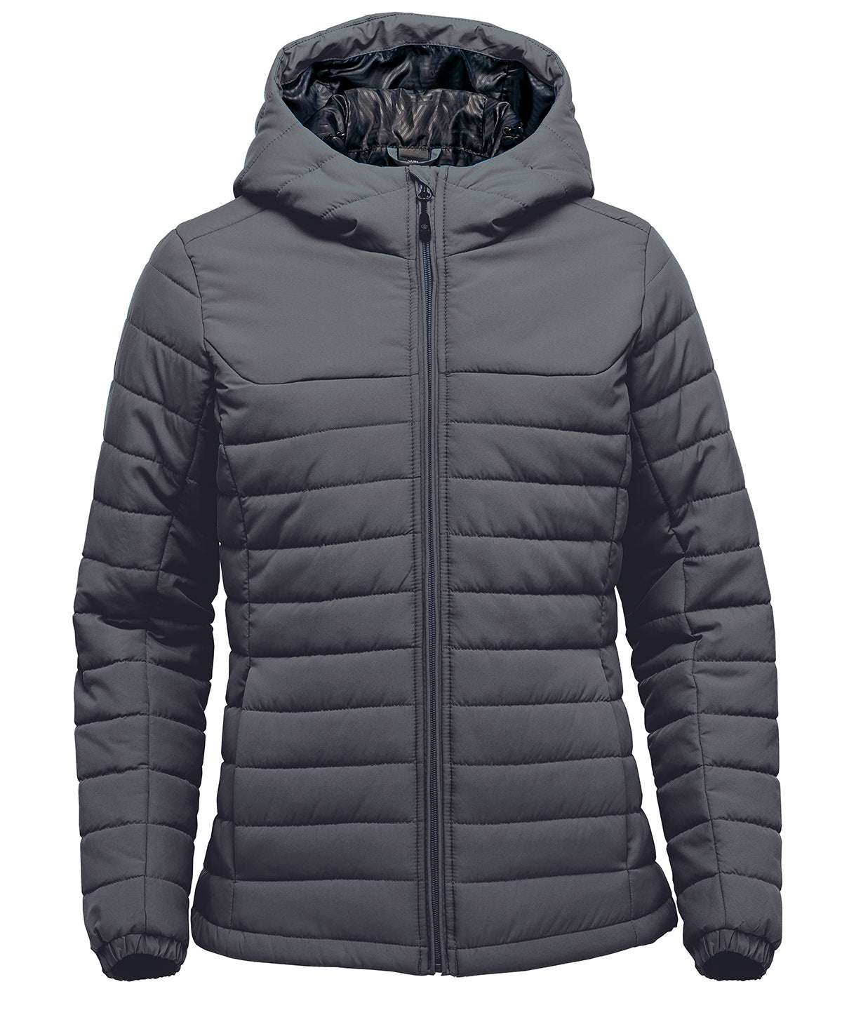 Womens Nautilus Quilted Hooded Jacket WeatherResistant Style