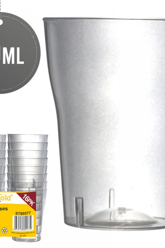 Durable Reusable Shot Glasses 50ml Pack of 16