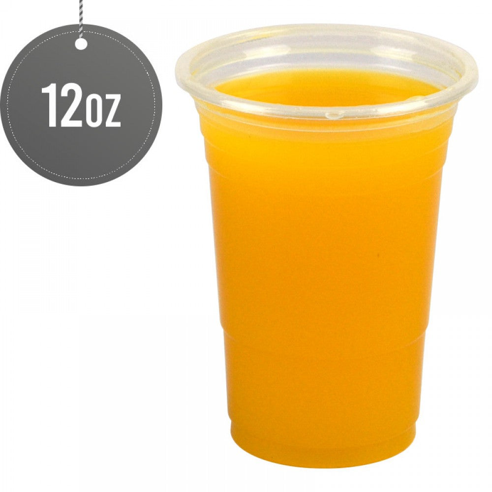 EcoFriendly Reusable 12oz Smoothie Cups Pack of 20