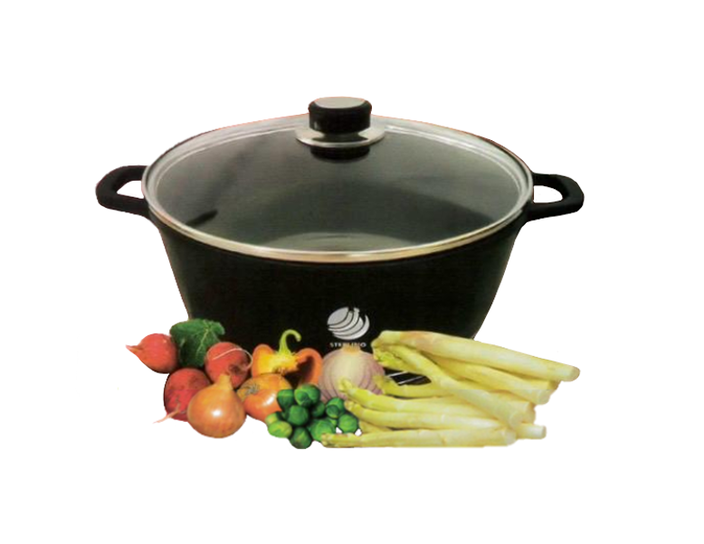 28cm Non Stick Diecast Casserole Pot for Family Cooking