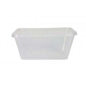 Durable Plastic Food Storage Containers 1000ml Pack of 4