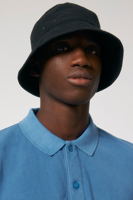 Canvas Bucket Hat with Metal Eyelets STAU893