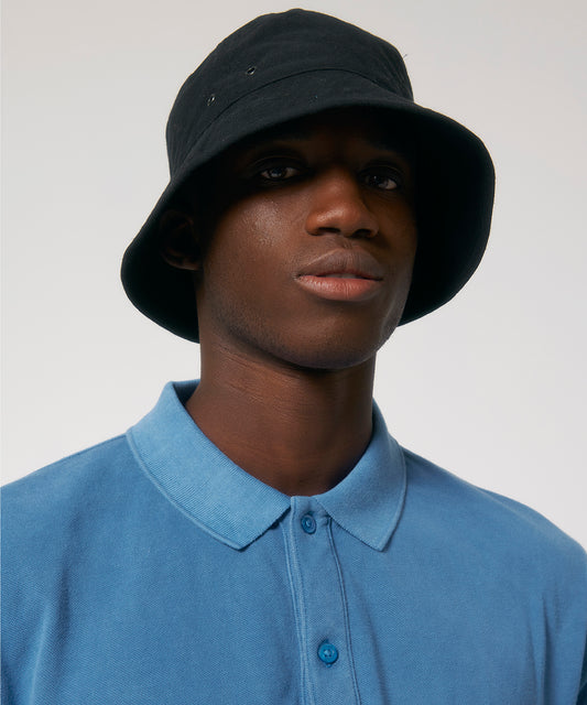 Canvas Bucket Hat with Metal Eyelets STAU893