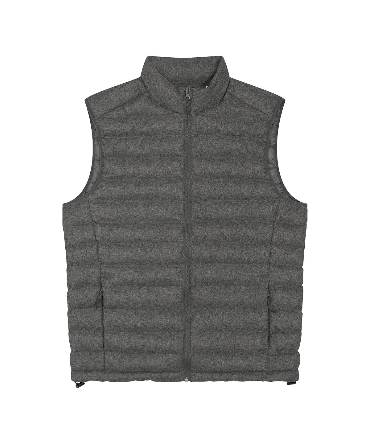Stanley Climber Deep Metal Heather Grey Bodywarmer Mens WoolLike Sleeveless Jacket