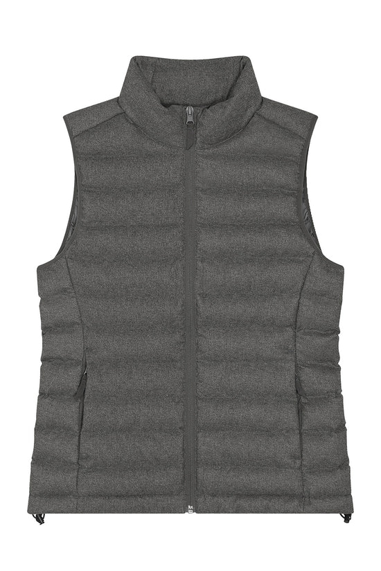 Stella Climber Heather Grey Woollike Bodywarmer