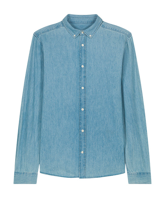 Stanley Denim Shirt for Men Classic ButtonDown Style