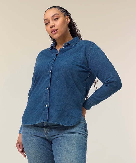Stella Denim Shirt for Women Sustainable and Versatile Style