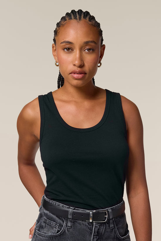 Stella Ava Organic Cotton Fitted Tank Top