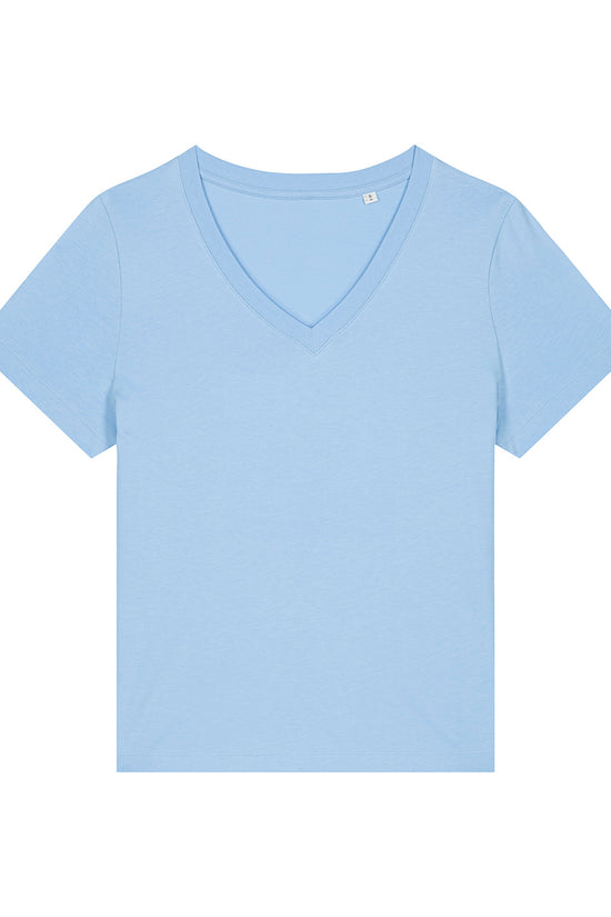StanleyStella Womens Organic Cotton VNeck TShirt