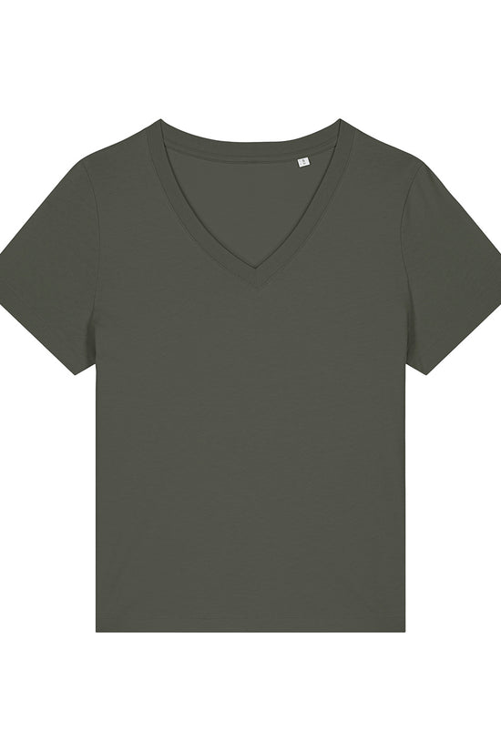 StanleyStella Womens Organic Cotton VNeck TShirt