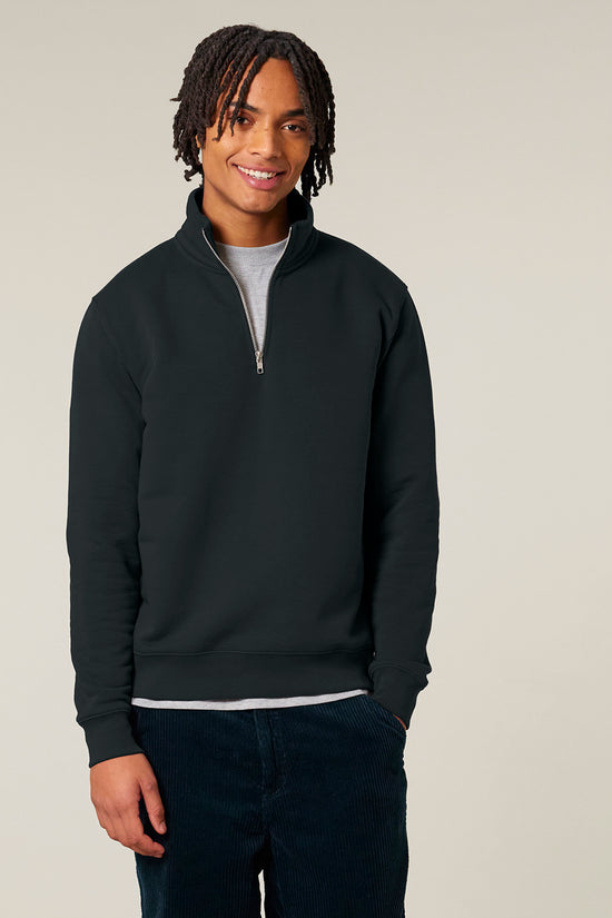 Trucker 20 STSU204 Premium Organic Cotton QuarterZip Sweatshirt