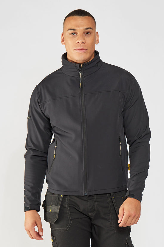 Stanley Teton 2Layer Full Zip Softshell Jacket Black