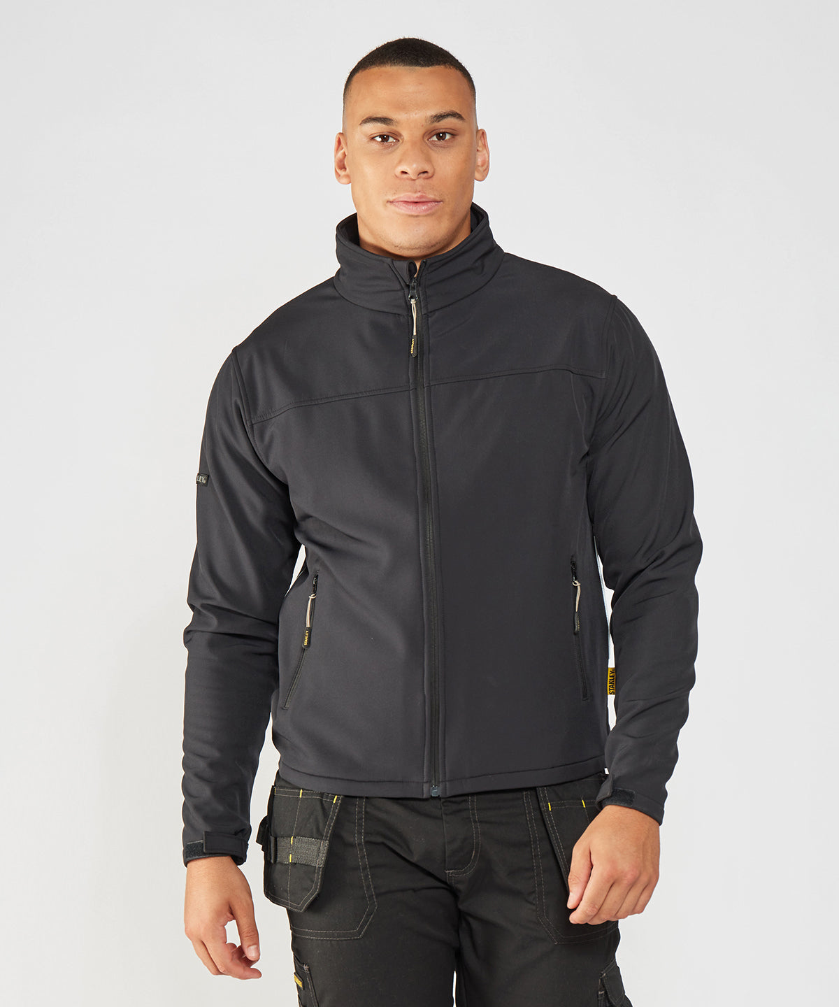 Stanley Teton 2Layer Full Zip Softshell Jacket Black