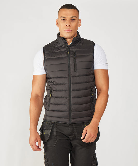 Black Arlee Gilet Lightweight and WaterResistant Mens Vest