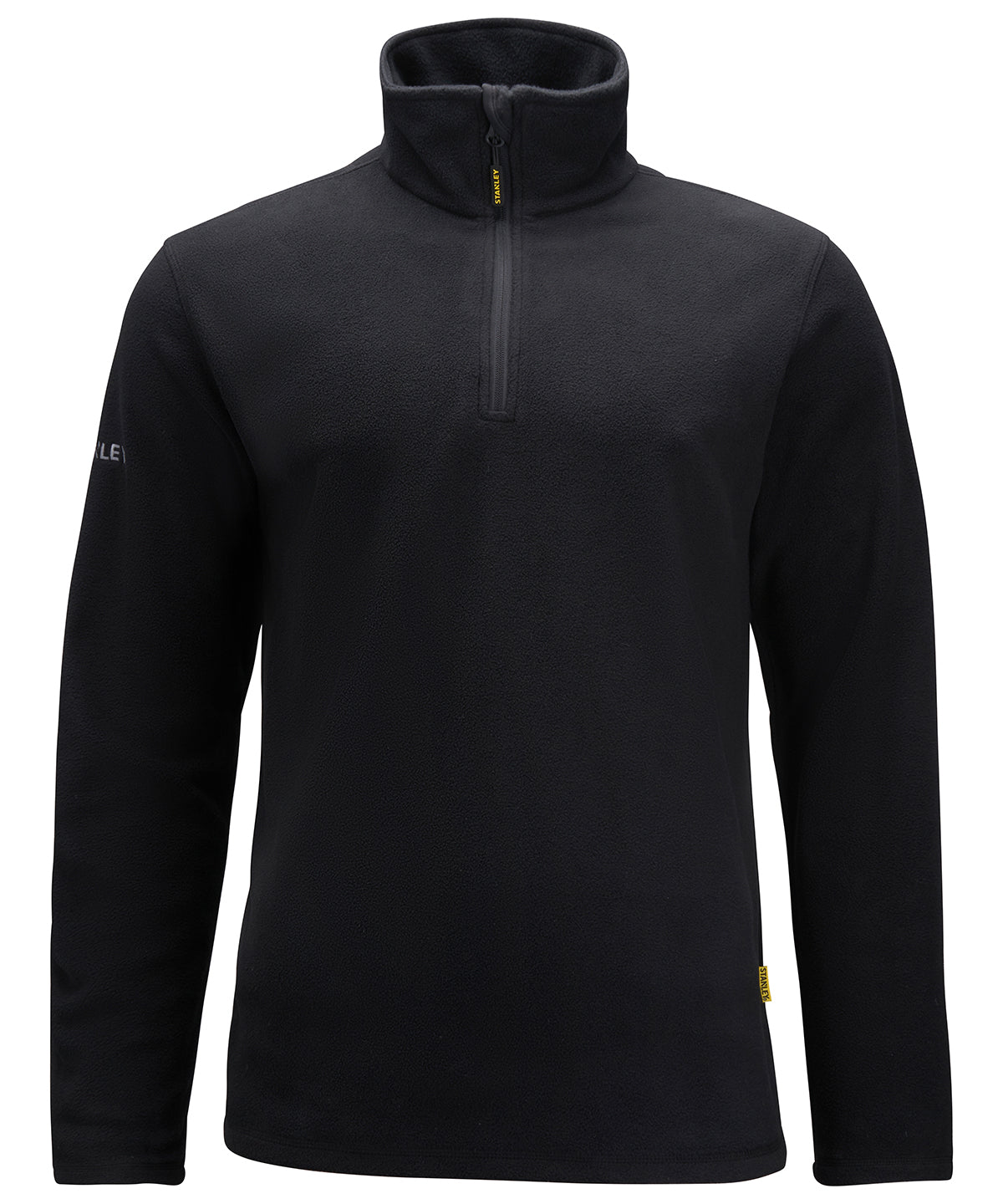 Black Hobson 14 Zip Microfleece Lightweight Layering Essential