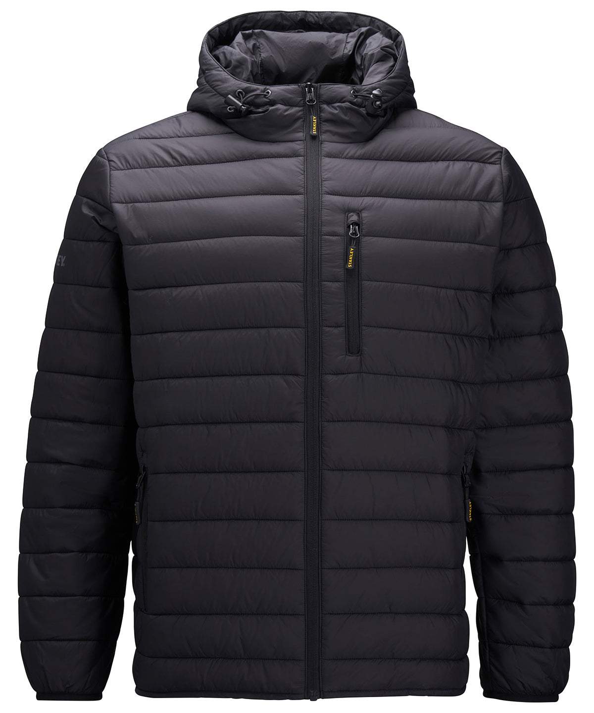 Black Westby Lightweight Padded Jacket with Hood