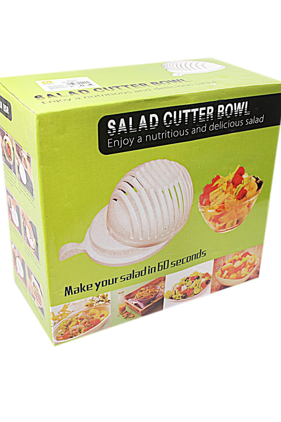 Effortless Salad Cutter Bowl Prepare Fresh Salad in 60 Seconds