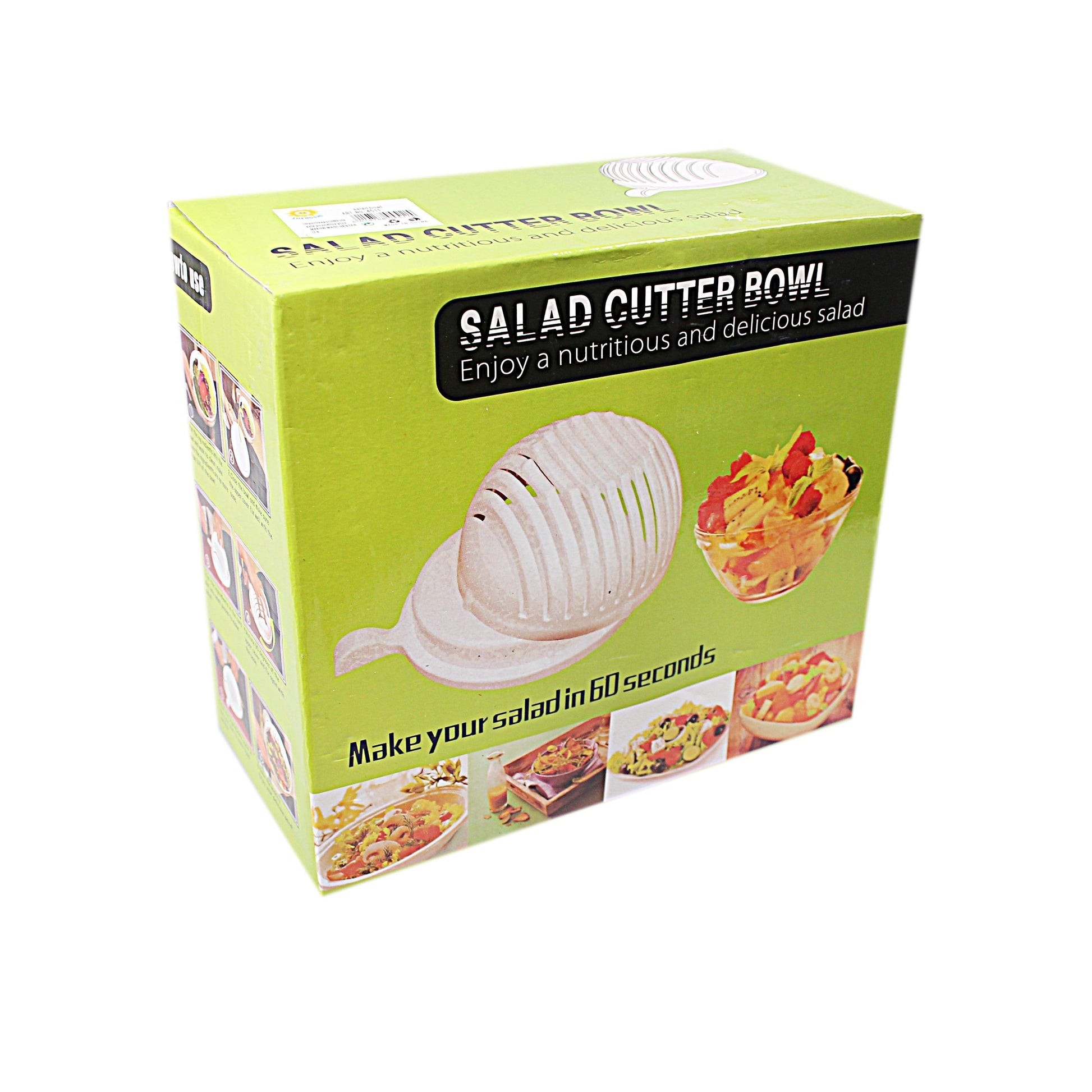Effortless Salad Cutter Bowl Prepare Fresh Salad in 60 Seconds