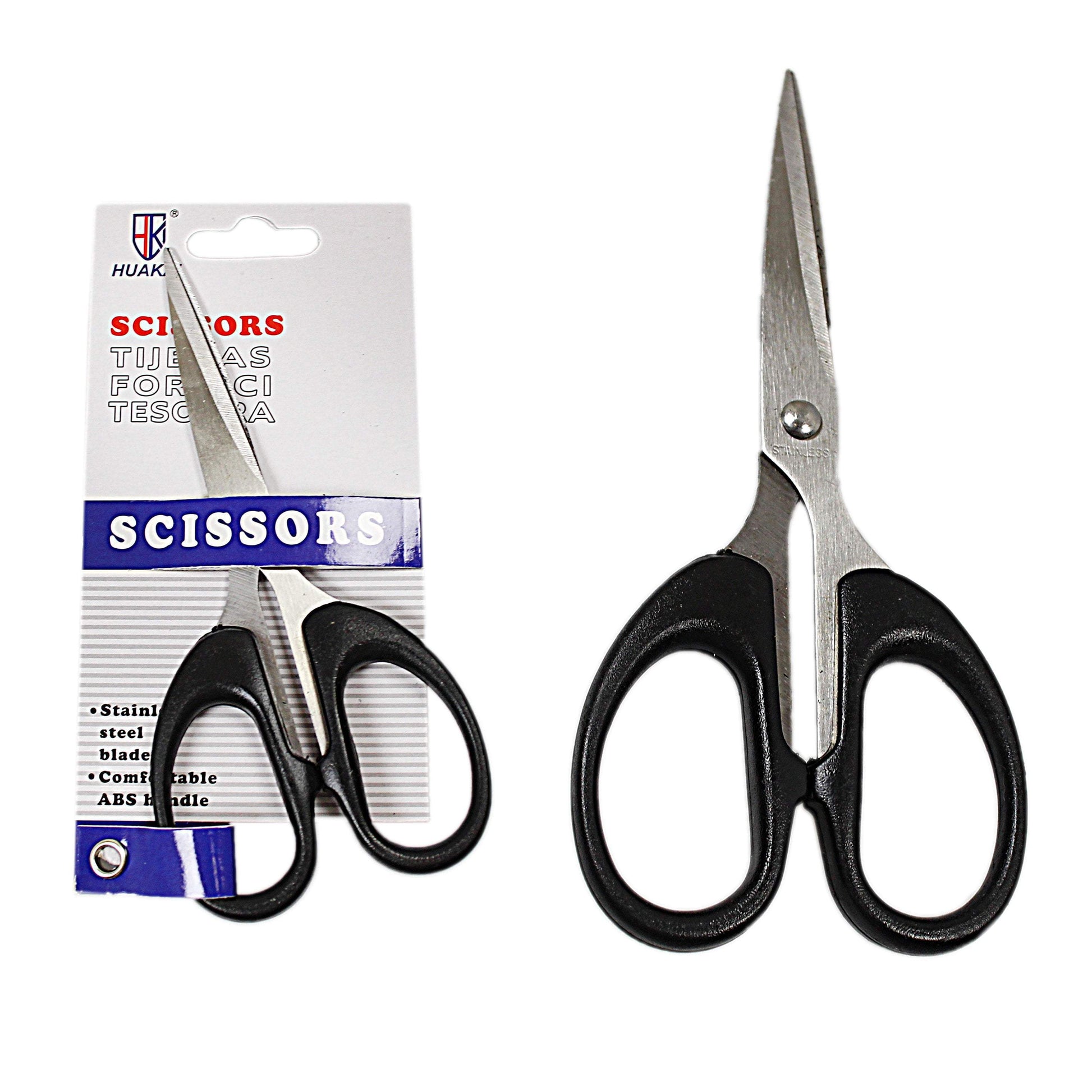 Premium Stainless Steel Scissors with Comfortable Grip
