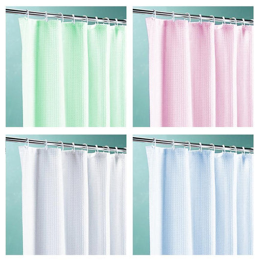 EcoFriendly PEVA Shower Curtain 180 x 200 cm Waterproof MoldResistant