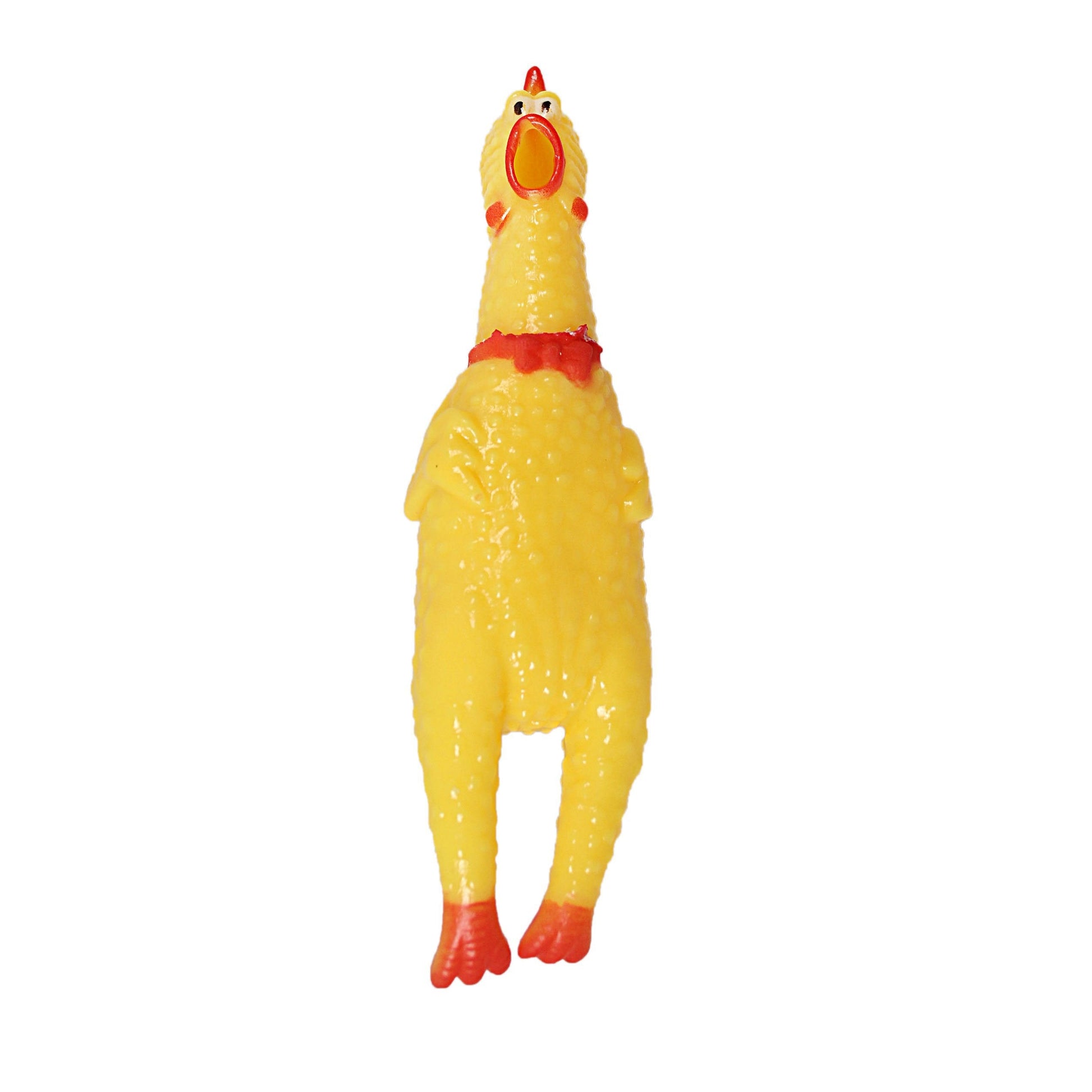 Interactive Squeaky Chicken Dog Toy 30 cm