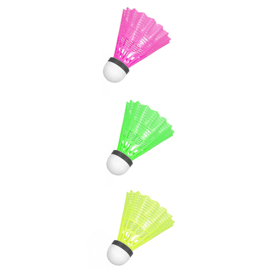 Durable 3 Pack Shuttlecocks for Badminton Fun