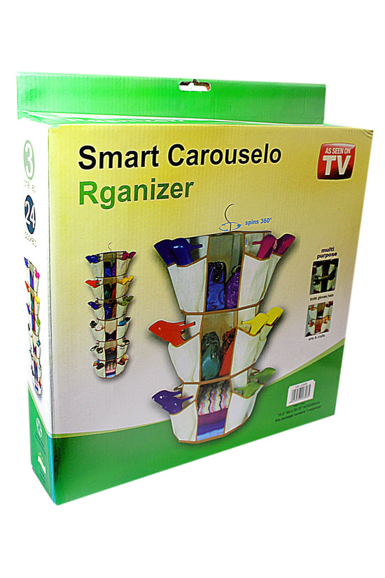 Maximize Space Efficiency with the Smart Carousel Organiser