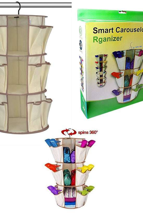 Maximize Space Efficiency with the Smart Carousel Organiser