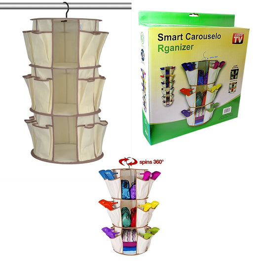 Maximize Space Efficiency with the Smart Carousel Organiser