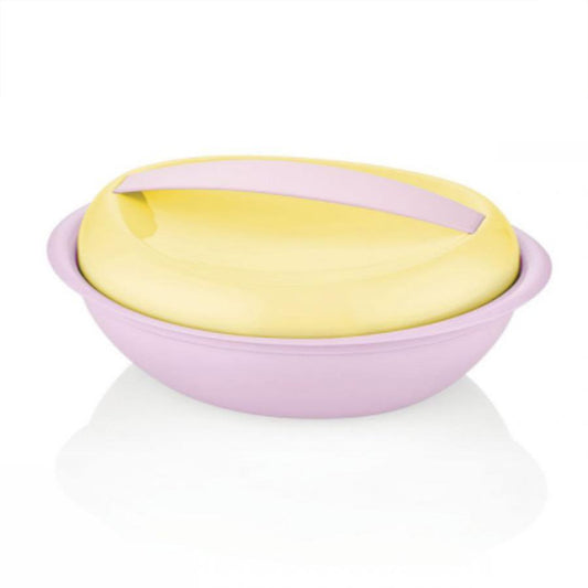 900ml Oval Plastic Food Storage Container Airtight Durable BPAFree