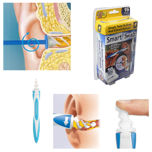 Gentle Earwax Removal Soft Spiral Cleaner
