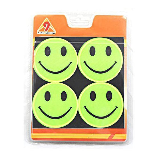 Fun Smiley Face and Handprint Adhesive Reflectors for Safety