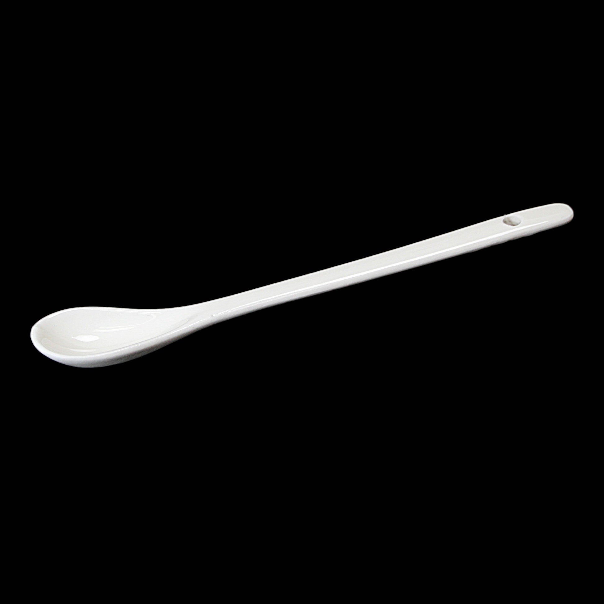Elegant 16cm White Teaspoons for Kitchen Dining