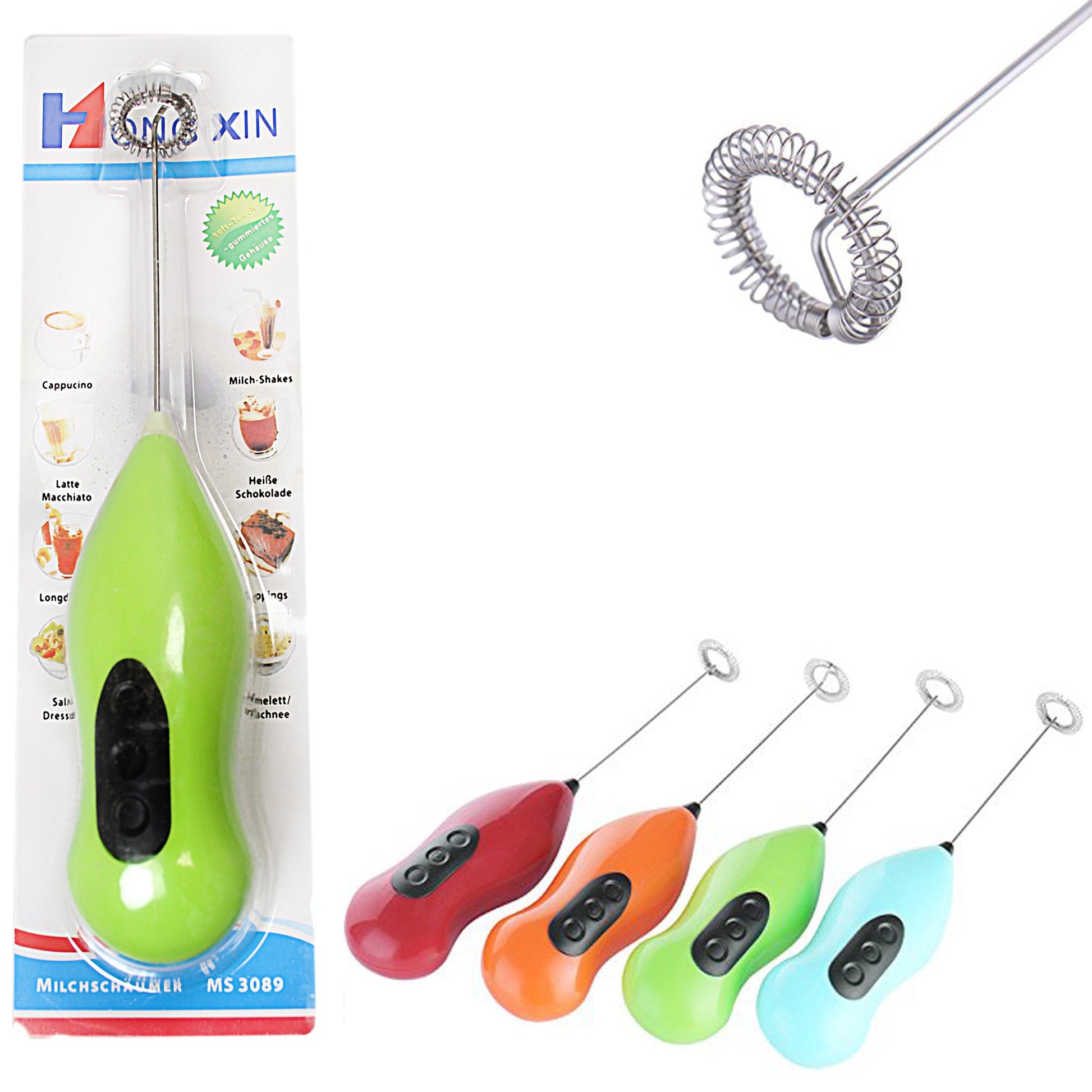 BatteryOperated Milk Frother for Perfect Foam