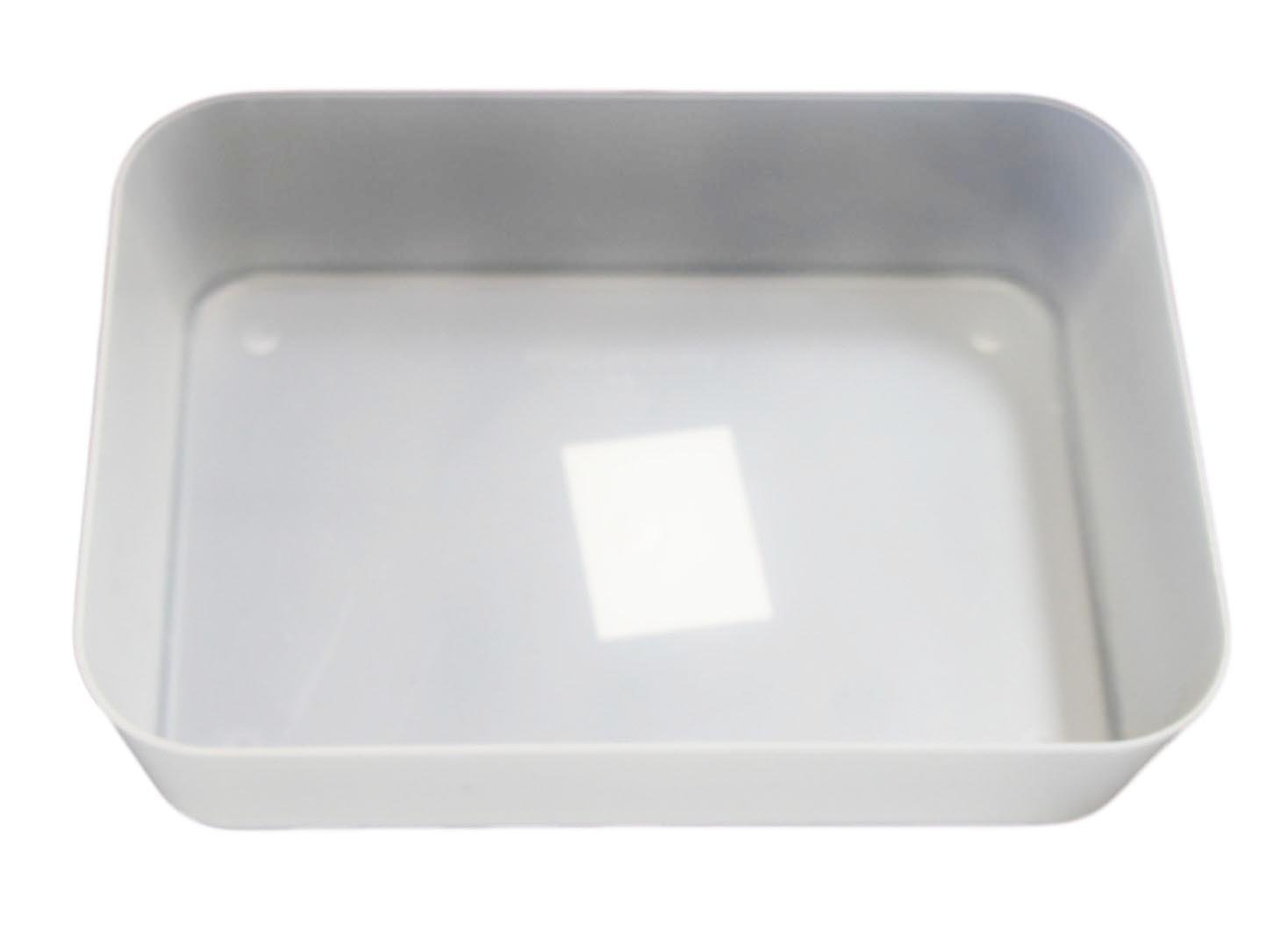 Compact Plastic Cutlery Drawer Organizer Box 18 x 13 x 45cm