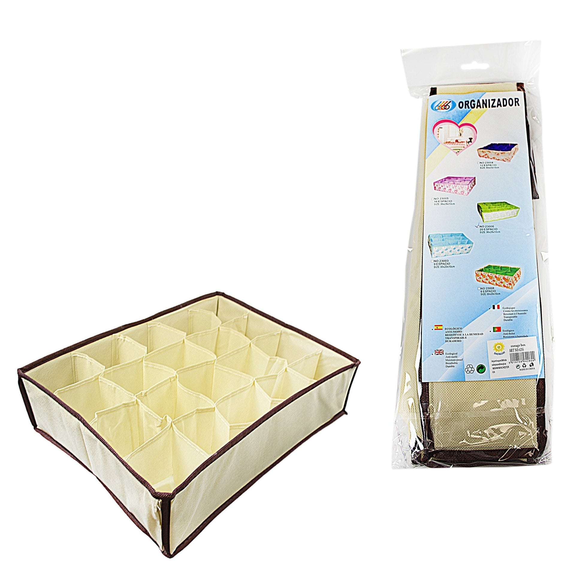 Compact Storage Box Drawer Organizer for Bedroom Home