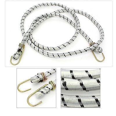 Heavy Luggage Elastic Bungee Cord Strap White 150 M