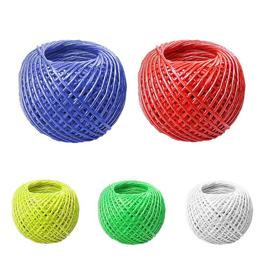 20m Coloured Twine String Rope Assorted Colours Pack