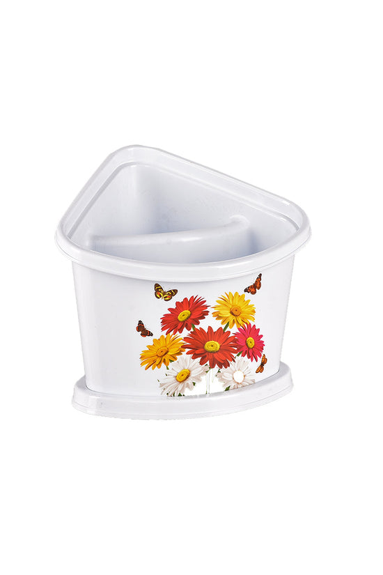 Colorful Plastic Silverware Cutlery Holder Assorted Designs TA320