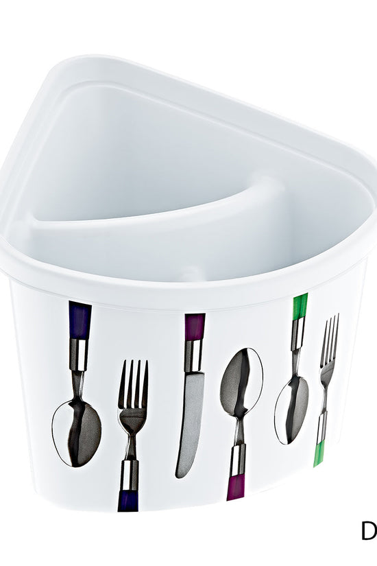 Colorful Plastic Silverware Cutlery Holder Assorted Designs TA320