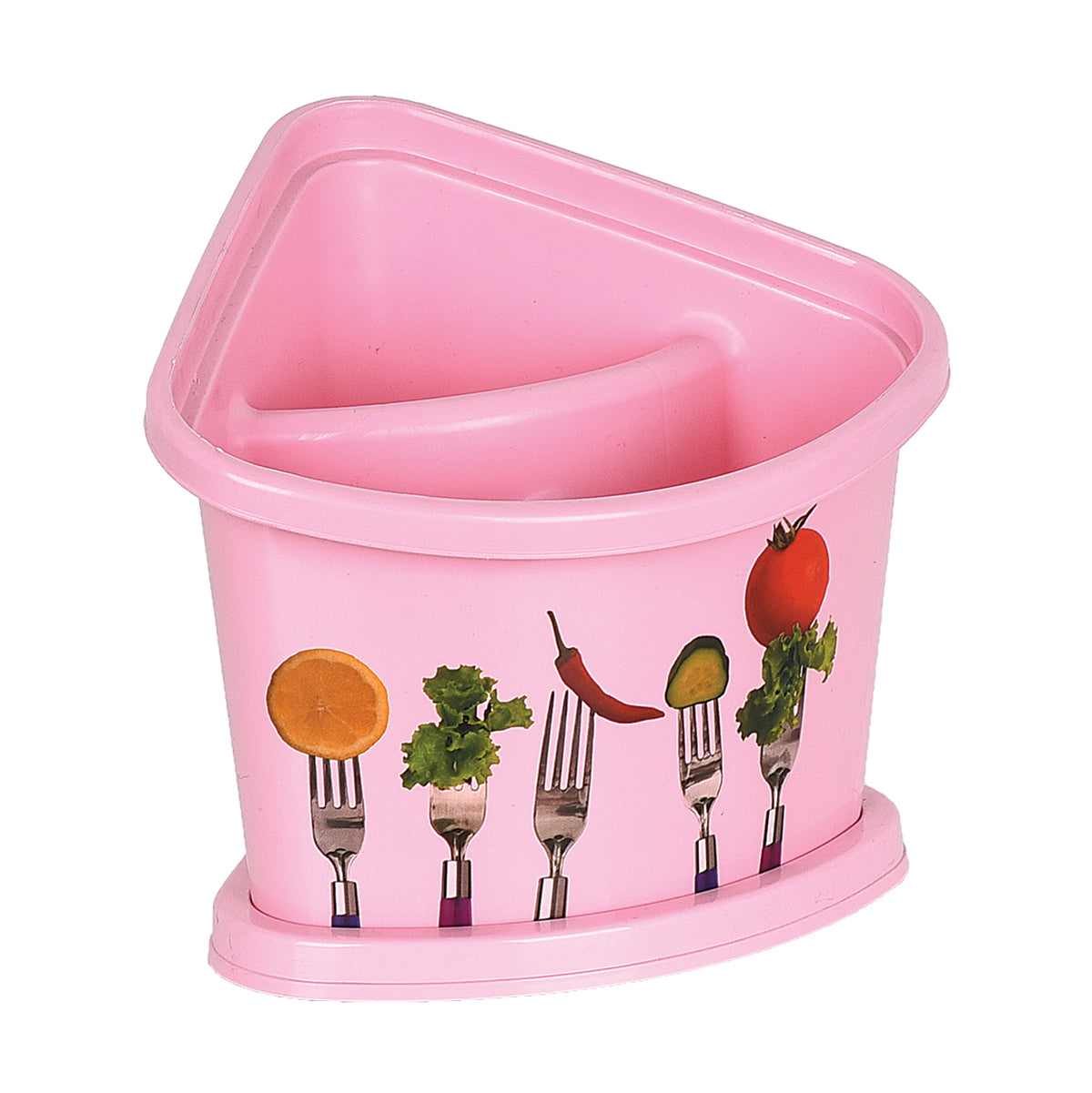 Colorful Plastic Silverware Cutlery Holder Assorted Designs TA320