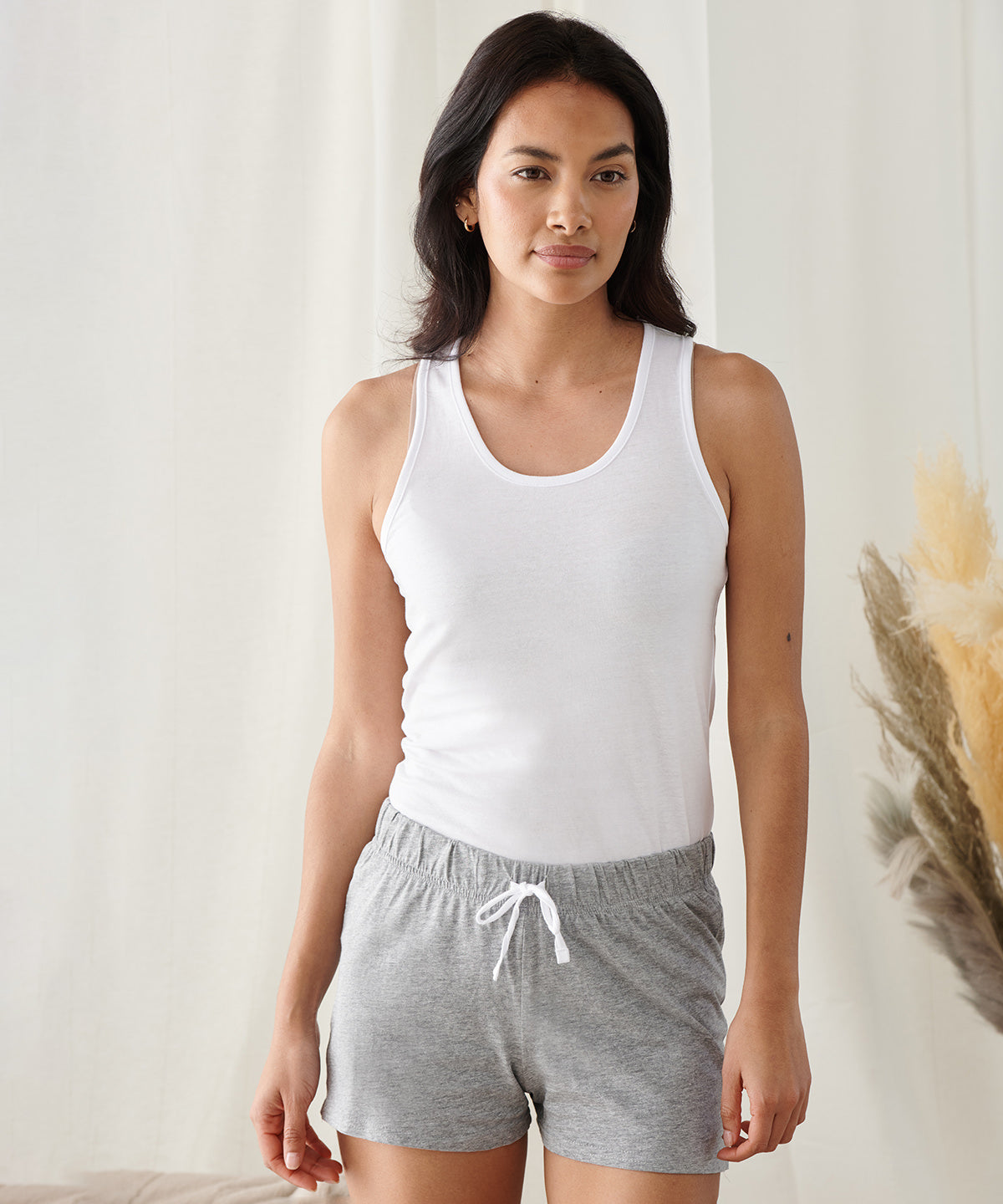 Womens Short Pyjama Set with Matching Bag