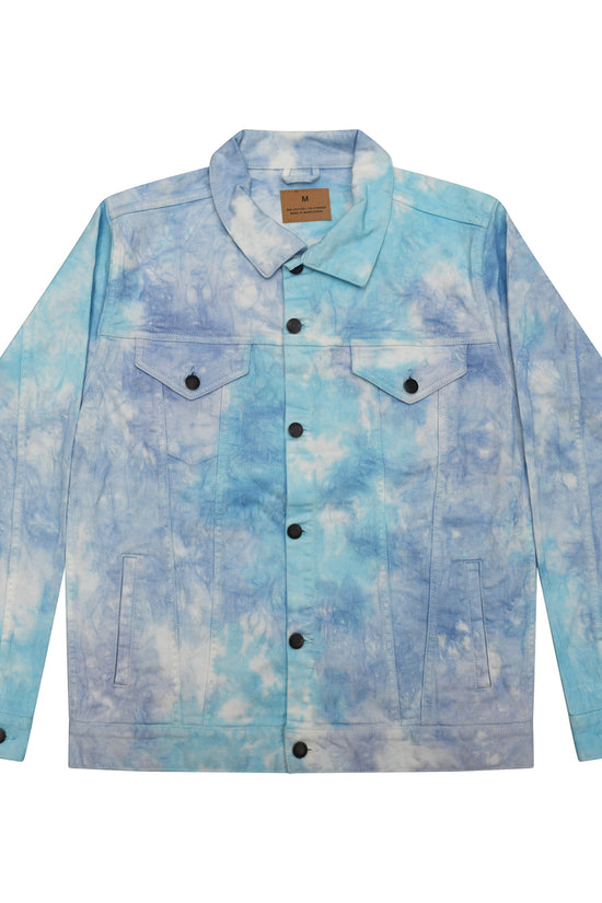 Colortone TieDye Denim Jacket for Unisex Adults