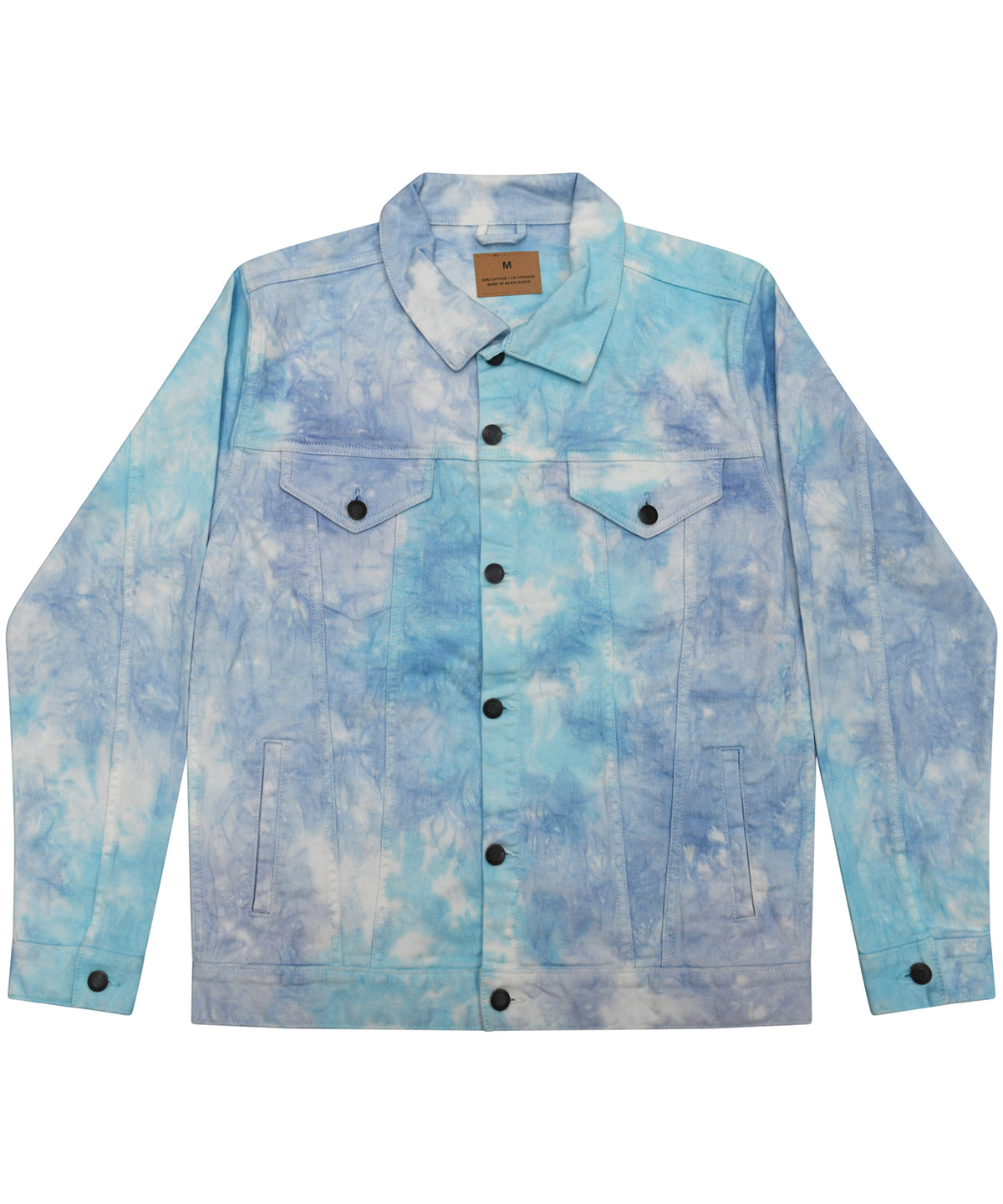 Colortone TieDye Denim Jacket for Unisex Adults