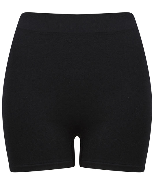 Tombo Womens Seamless HighWaisted Melange Shorts