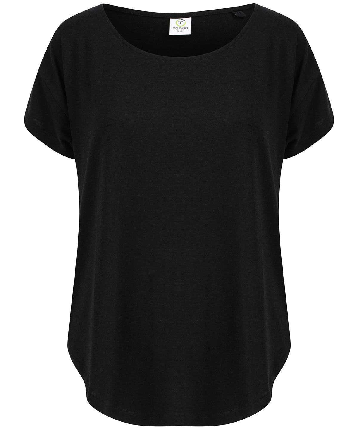 Womens Oversized Scoop Neck TShirt for Sports and Leisure