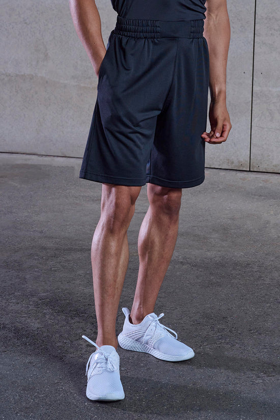 Tombo Combat Athletic Shorts for Men Knee Length Elastic Waistband